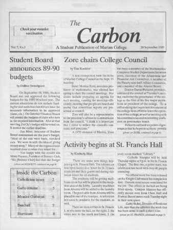 The Carbon (September 28, 1989) Thumbnail