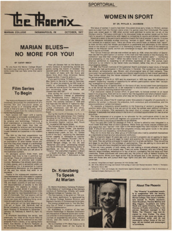 The Phoenix (October, 1977) Thumbnail