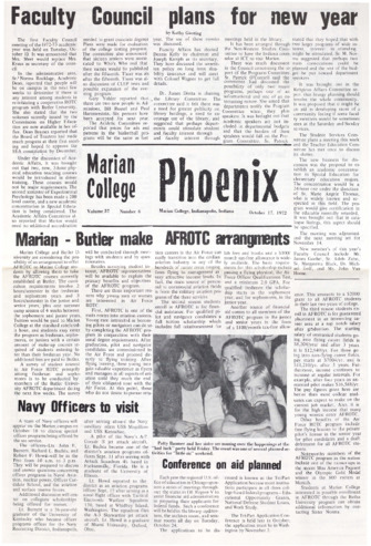 The Phoenix, Vol.XXXVII, No.6 (October 17, 1972) Thumbnail