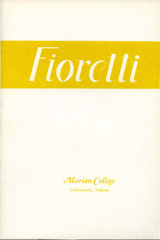 The Fioretti (1949) Miniature