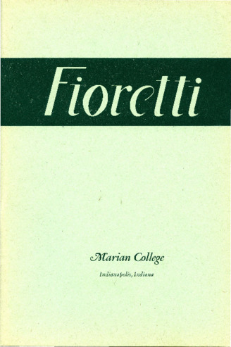 The Fioretti (1947) Miniature