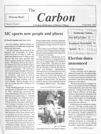 The Carbon (September 9, 1988) Miniature