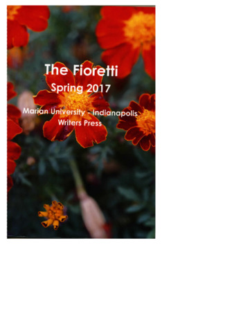 The Fioretti (Spring 2017) Thumbnail
