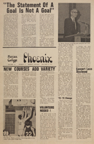 The Phoenix, Vol.XXXVI, No.11 (January 12, 1972) 缩略图