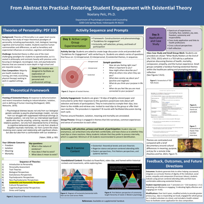 From Abstract to Practical: Fostering Student Engagement with Existential Theory Thumbnail