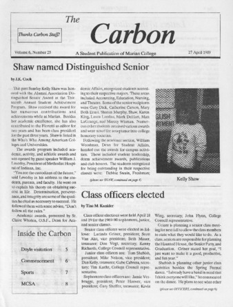 The Carbon (April 27, 1989) Miniature