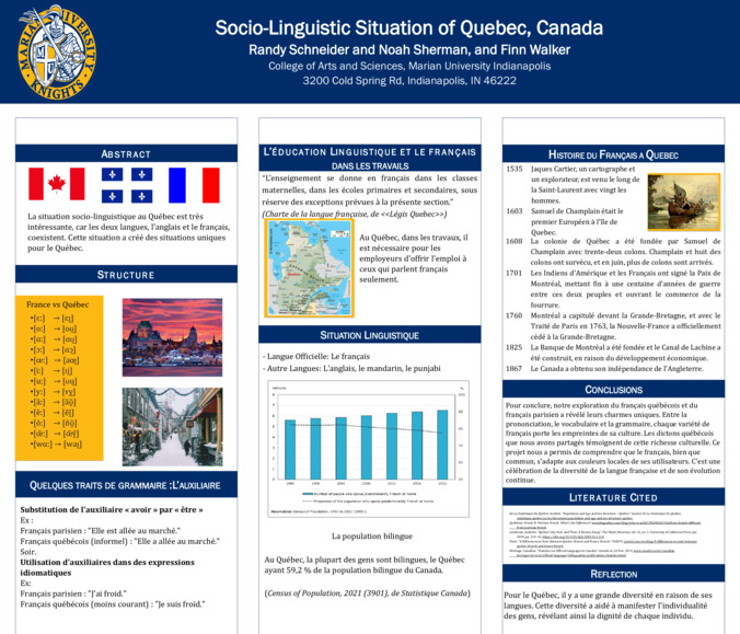 Socio-Linguistic Situation of Quebec, Canada Miniaturansicht