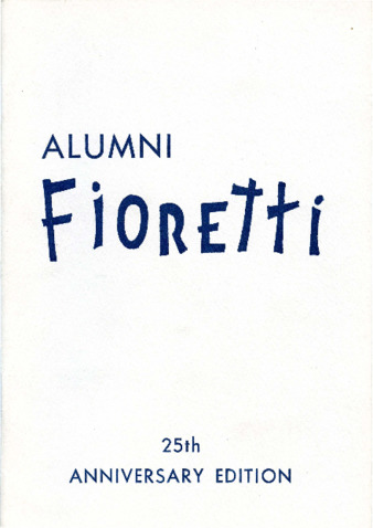 The Fioretti, Anniversary Edition, 1937-1962 Miniaturansicht