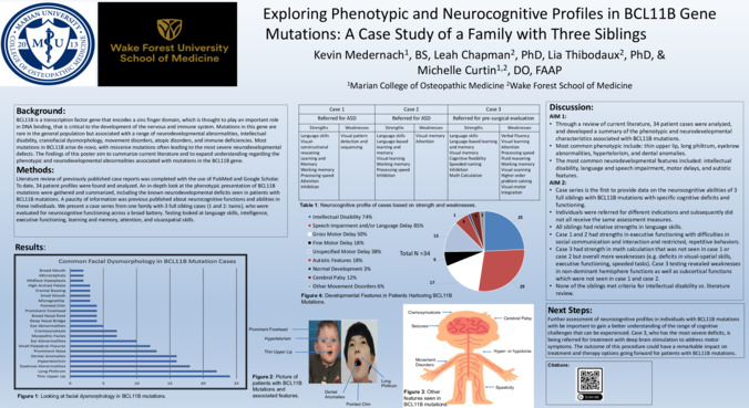 Exploring Phenotypic and Neurocognitive Profiles in BCL11B Gene Mutations: A Case Study of a Family with Three Siblings miniatura