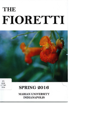 The Fioretti (Spring 2016) Thumbnail
