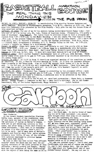 The Carbon (April 21, 1970) Miniature