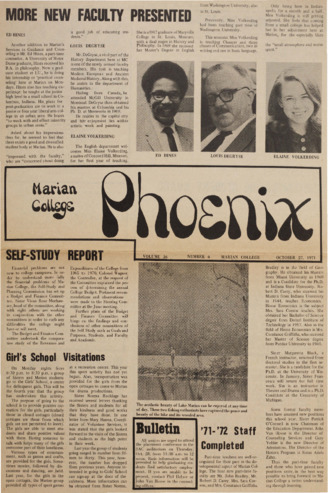 The Phoenix, Vol.XXXVI, No.6 (October 27, 1971) 缩略图