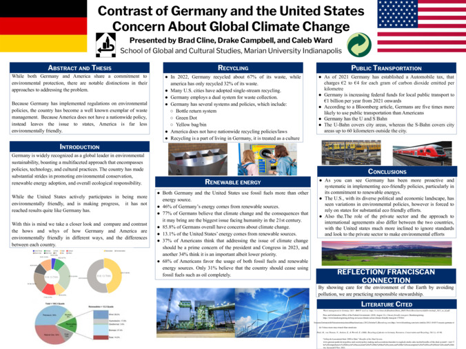 Contrast of Germany and the United States Concern About Global Climate Change 缩略图
