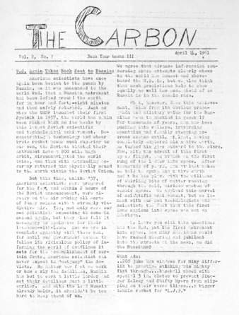 The Carbon (April 14, 1961) Thumbnail