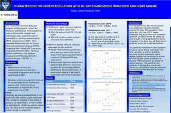 Characterizing The Patient Population With 30-Day Readmissions From COPD and Heart Failure Thumbnail