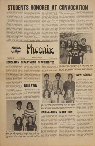 The Phoenix, Vol.XXXVI, No.23 (May 10, 1972) Thumbnail