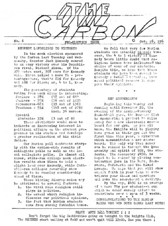 The Carbon (October 28, 1960) Miniature