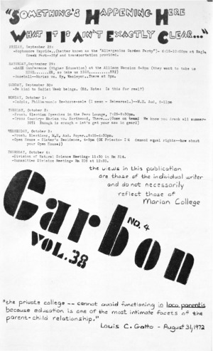 The Carbon (September 28, 1973) Miniature