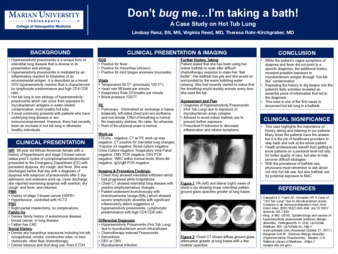 Don’t bug me…I’m taking a bath! A Case Study on Hot Tub Lung miniatura