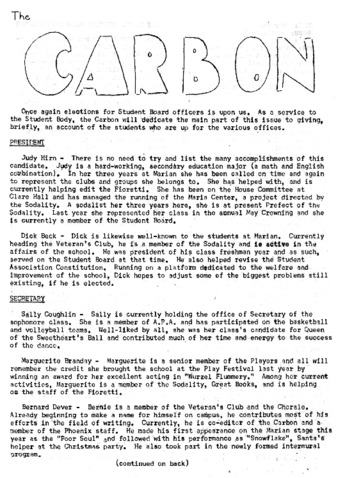 The Carbon (April 16, 1959) Thumbnail