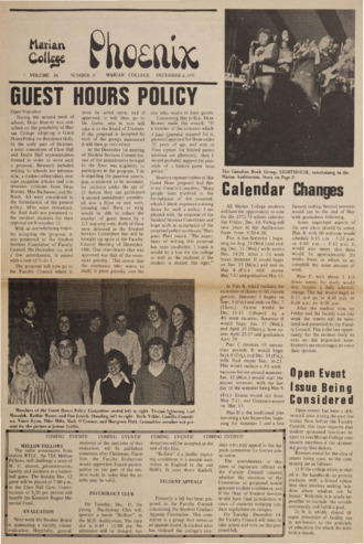 The Phoenix, Vol.XXXVI, No.9 (December 8, 1971) 缩略图