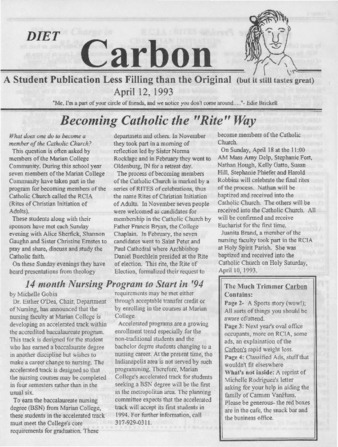 The Carbon (April 12, 1993) Miniature