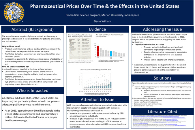 Pharmaceutical Prices Over Time & the Effects in the United States Thumbnail