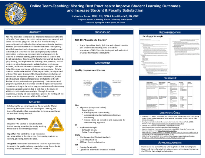 Online Team-Teaching: Sharing Best Practices to Improve Student Learning Outcomes and Increase Student Satisfaction miniatura