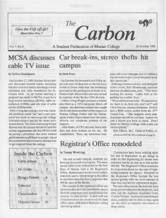 The Carbon (October 26, 1989) Miniature
