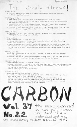 The Carbon (April 6, 1973) Miniature